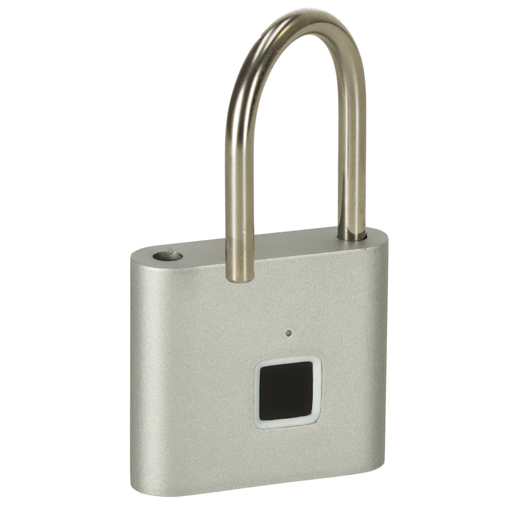 Kłódka zamek elektroniczny na odcisk palca wodoodporny inteligentny USB